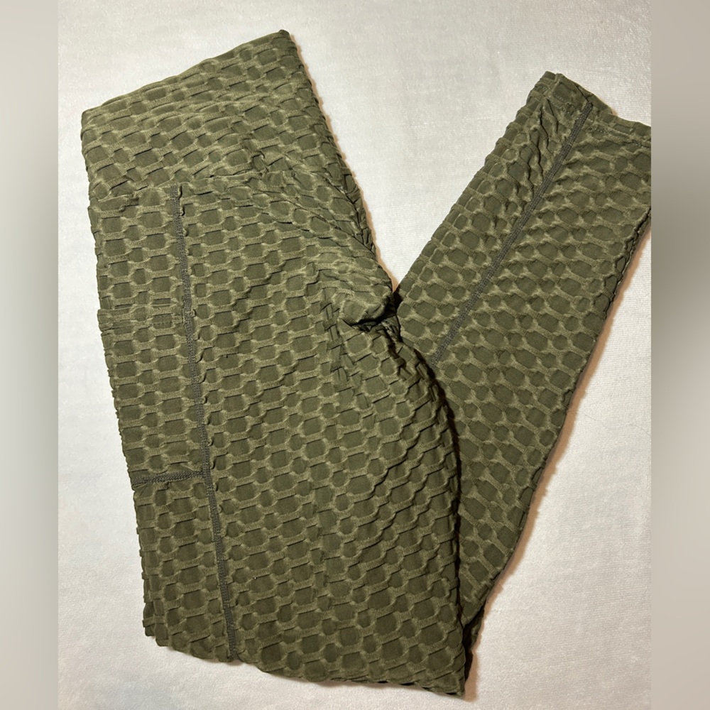 Cinched trendy athletic legging